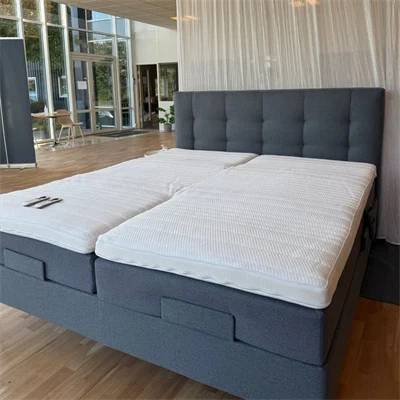 UDSTILLINGSMODEL - ProSleep Supreme - Elevationsseng 180x200 - Sandwich - Mørkegrå